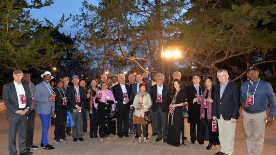 Ambassadors Club of Israel at Ramat Hanadiv Wine Festival