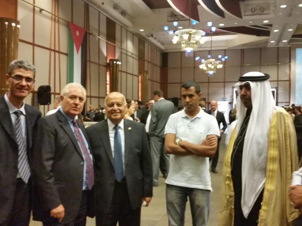 Ambassadors' Club President at the Jordanian National Day Reception