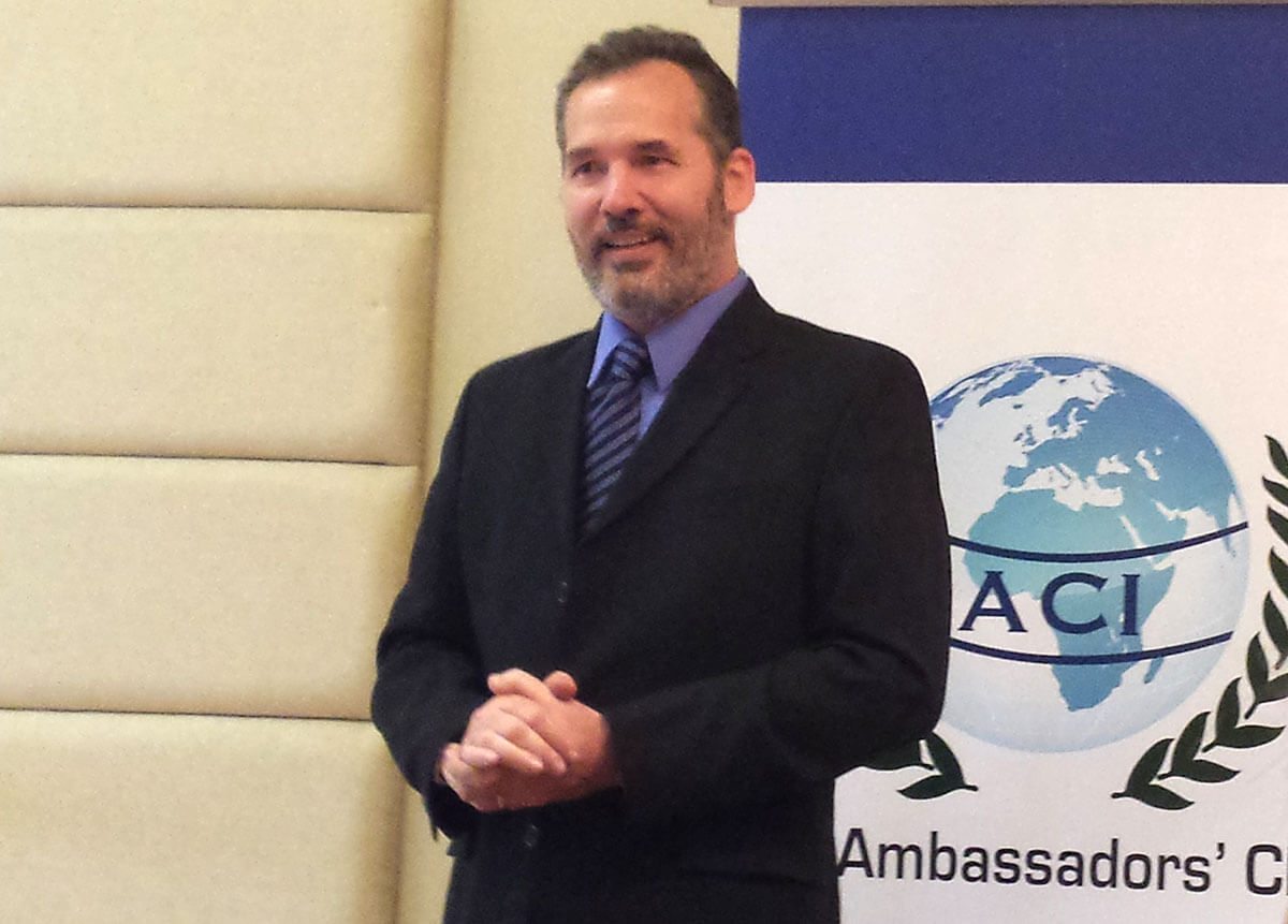 Conference of World Renowned Political Expert Tim Kelley with the